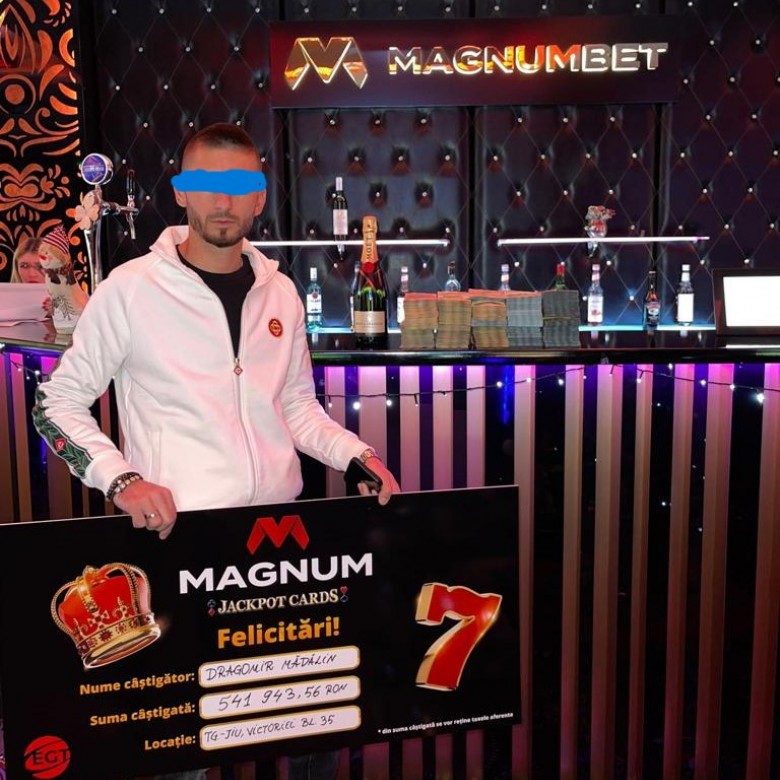 Magnumbet a dat premiul finalului de an: câștig de peste 100.000 de euro la Târgu Jiu